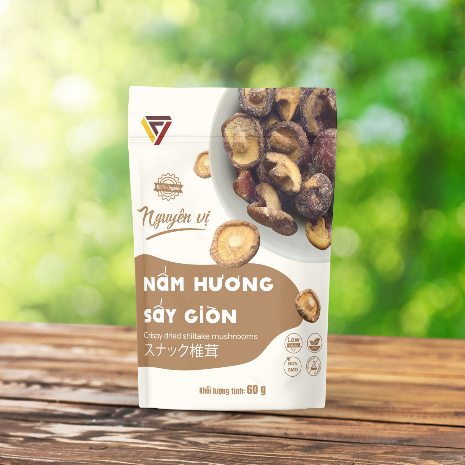 NẤM HƯƠNG SẤY GIÒN – NGUYÊN VỊ